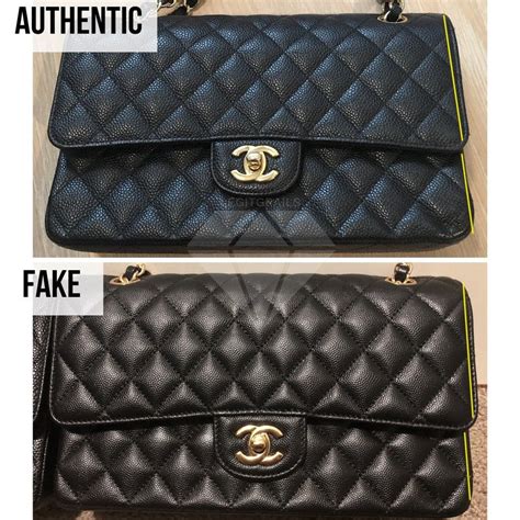 authentic chanel purse vs fake chanel purse|how to check chanel authenticity.